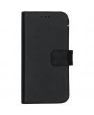 2 in 1 Leather Detachable Wallet voor de iPhone 12 Mini - Zwart