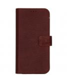 2 in 1 Leather Detachable Wallet voor de iPhone 12 (Pro) - Bruin