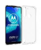 Accezz Clear Backcover voor Motorola Moto G8 Power Lite - Transparant