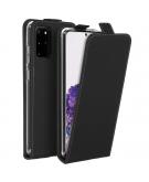 Accezz Flipcase voor de Samsung Galaxy S20 Plus - Zwart