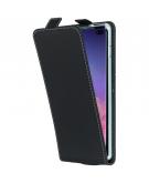 Accezz Flipcase voor Samsung Galaxy S10 Plus - Zwart