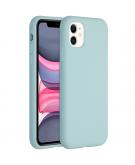 Accezz Liquid Silicone Backcover voor de iPhone 11 - Sky Blue