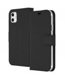 Accezz Wallet Softcase Booktype voor de iPhone 11 - Zwart