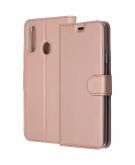 Accezz Wallet Softcase Booktype voor de Samsung Galaxy A20s - Rosé Goud