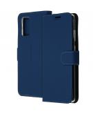 Accezz Wallet Softcase Booktype voor de Samsung Galaxy S20 Plus - Blauw