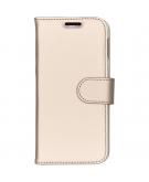 Accezz Wallet Softcase Booktype voor Samsung Galaxy S10e - Goud