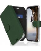 Accezz Xtreme Wallet Booktype voor de iPhone 11 - Donkergroen