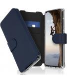 Accezz Xtreme Wallet Booktype voor de Samsung Galaxy S20 - Donkerblauw