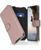 Accezz Xtreme Wallet Booktype voor de Samsung Galaxy S20 - Rosé Goud
