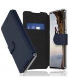 Accezz Xtreme Wallet Booktype voor de Samsung Galaxy S21 FE - Donkerblauw