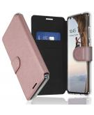 Accezz Xtreme Wallet Booktype voor de Samsung Galaxy S22 Ultra - Rosé Goud