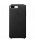 Apple Leather Backcover voor iPhone 8 Plus / 7 Plus - Black