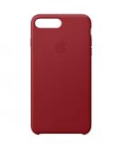 Apple Leather Backcover voor iPhone 8 Plus / 7 Plus - Red
