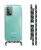 Backcover met koord voor de Samsung Galaxy A52 (5G) / A52 (4G) - Groen
