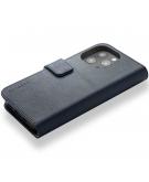 Decoded 2 in 1 Leather Detachable Wallet voor de iPhone 13 Pro Max - Blauw