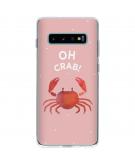 Design Backcover voor de Samsung Galaxy S10 Plus - Oh Crab