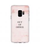 Design Backcover voor de Samsung Galaxy S9 - Out Of Office