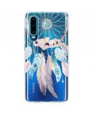 Design Backcover voor Huawei P30 - Dromenvanger Feathers
