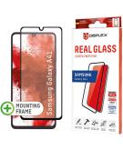 Displex Screenprotector Real Glass Full Cover voor de Samsung Galaxy A41