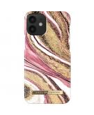Fashion Backcover voor iPhone 12 Mini - Cosmic Pink Swirl
