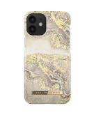 Fashion Backcover voor iPhone 12 Mini - Sparkle Greige Marble