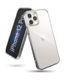 Fusion Backcover voor iPhone 12 (Pro) - Transparant