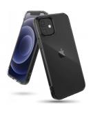 Fusion Backcover voor iPhone 12 (Pro) - Zwart