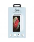 Gehard Glas Premium Screenprotector voor de Samsung Galaxy S21 Ultra - Zwart