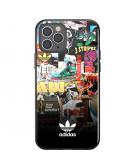 Graphic Snap Backcover voor de iPhone 12 (Pro) - Colourful