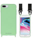 iMoshion Color Backcover met koord - Nylon Strap iPhone 8 Plus / 7 Plus - Groen