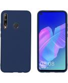 iMoshion Color Backcover voor de Huawei P40 Lite E - Donkerblauw