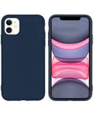 iMoshion Color Backcover voor de iPhone 11 - Donkerblauw