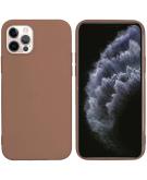 iMoshion Color Backcover voor de iPhone 12 (Pro) - Taupe