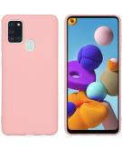 iMoshion Color Backcover voor de Samsung Galaxy A21s - Roze