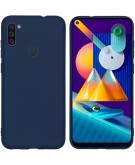 iMoshion Color Backcover voor de Samsung Galaxy M11 / A11 - Donkerblauw