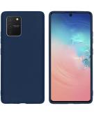 iMoshion Color Backcover voor de Samsung Galaxy S10 Lite - Donkerblauw
