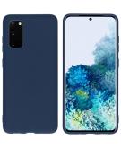 iMoshion Color Backcover voor de Samsung Galaxy S20 - Donkerblauw