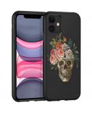 iMoshion Design hoesje voor de iPhone 11 - Doodshoofd - Multicolor