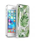 iMoshion Design hoesje voor de iPhone 5 / 5s / SE - Bladeren - Groen