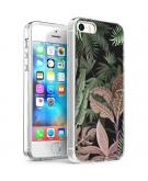 iMoshion Design hoesje voor de iPhone 5 / 5s / SE - Jungle - Groen / Roze