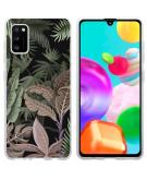 iMoshion Design hoesje voor de Samsung Galaxy A41 - Jungle - Groen / Roze