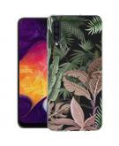iMoshion Design hoesje voor de Samsung Galaxy A50 / A30s - Jungle - Groen / Roze