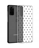 iMoshion Design hoesje voor de Samsung Galaxy S20 Plus - Hartjes - Zwart