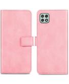 iMoshion Luxe Booktype voor de Samsung Galaxy A22 (5G) - Roze