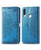 iMoshion Mandala Booktype voor de Samsung Galaxy A20s - Turquoise