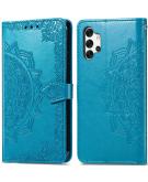 iMoshion Mandala Booktype voor de Samsung Galaxy A32 (4G) - Turquoise