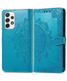 iMoshion Mandala Booktype voor de Samsung Galaxy A33 - Turquoise