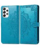 iMoshion Mandala Booktype voor de Samsung Galaxy A53 - Turquoise