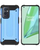 iMoshion Rugged Xtreme Backcover voor de OnePlus 9 Pro - Lichtblauw