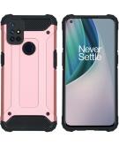 iMoshion Rugged Xtreme Backcover voor de OnePlus Nord N10 5G - Rosé Goud